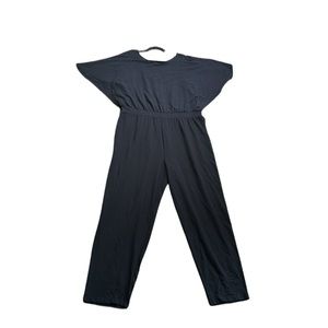 Soft surroundings REYNA puma cotton blank cape  jumpsuit  large new with…